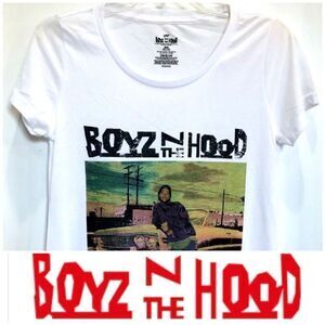 BOYZ N THE HOOD - L Sz M Philcos Officially Licensed Ice Cube Compton SS Tee